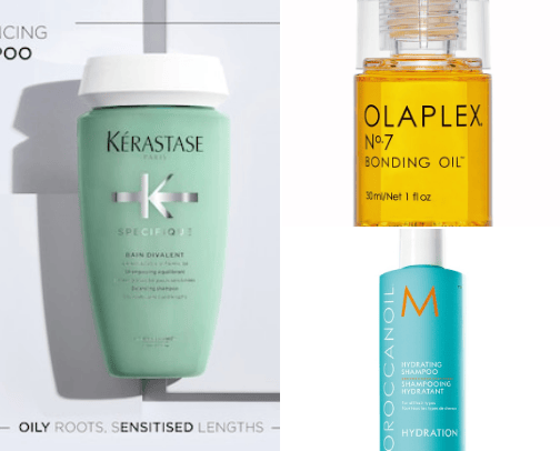Hair Care cover photo collage