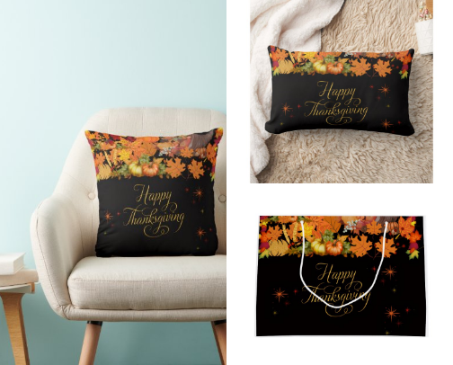 🖤 ​​Black Autumn – Thanksgiving Collection cover photo collage