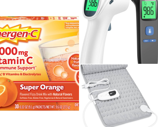 College Dorm Health Recommendations - Products to help when everyone in the dorms is getting sick cover photo collage