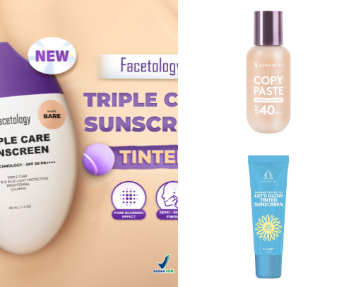 Tinted Sunscreen Yang Wajib Dibeli cover photo collage