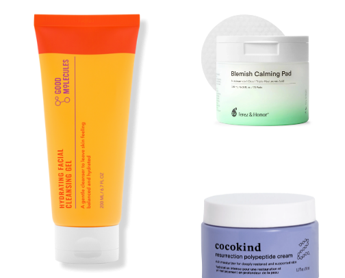 Skincare for A Girlie on a Budget cover photo collage