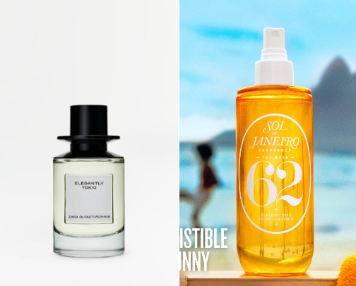 perfumes cover photo collage