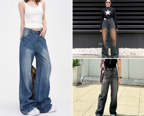 Baggy jeans cover photo collage