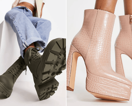 Women's Boots cover photo collage
