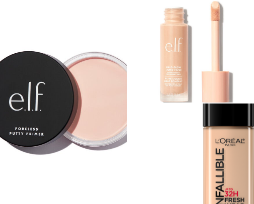 Drugstore dupes 💰 cover photo collage