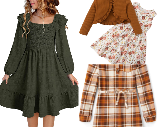 Charming Fall Looks for Special Occasions cover photo collage