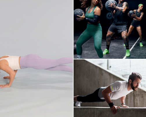 Work out cover photo collage