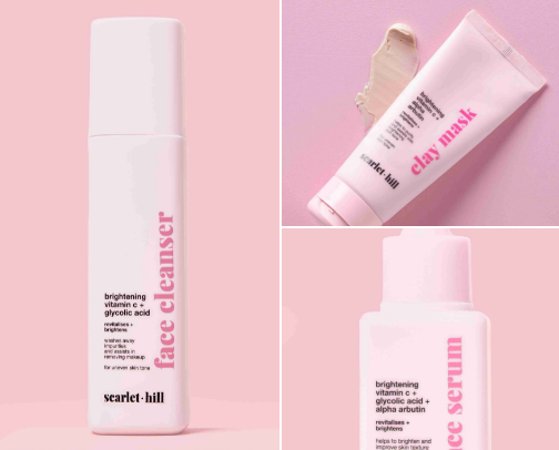 Skincare products im currently obsessed with 🤍 cover photo collage