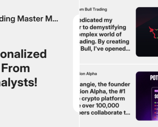 Trading Community cover photo collage