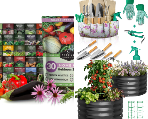 Gardening Essentials cover photo collage