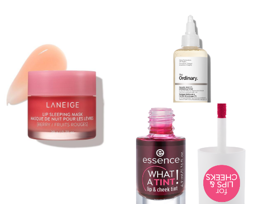 My favorite beauty recs cover photo collage