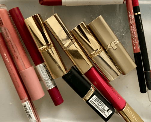 Lipsticks I love as a Warm Autumn girl cover photo collage