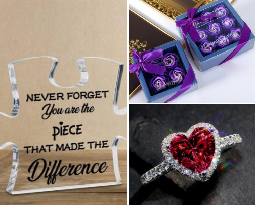 Valentine Gifts for That Someone Special cover photo collage