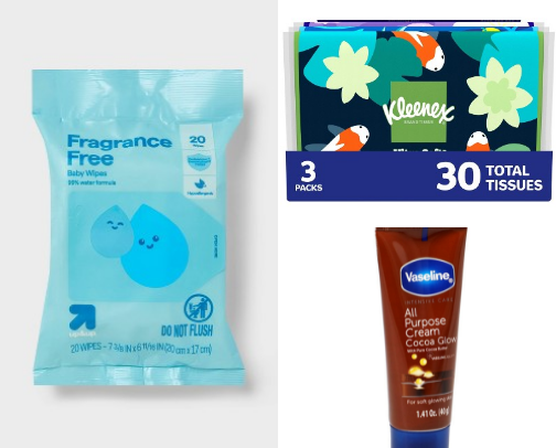 Travel-Size Products cover photo collage