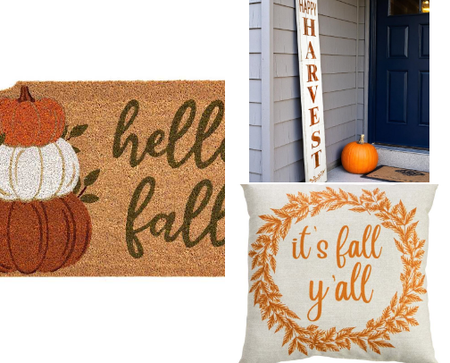 Fall Decor cover photo collage