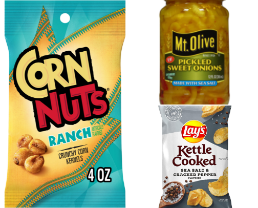 Snacks you will find me munching on 🥨 cover photo collage