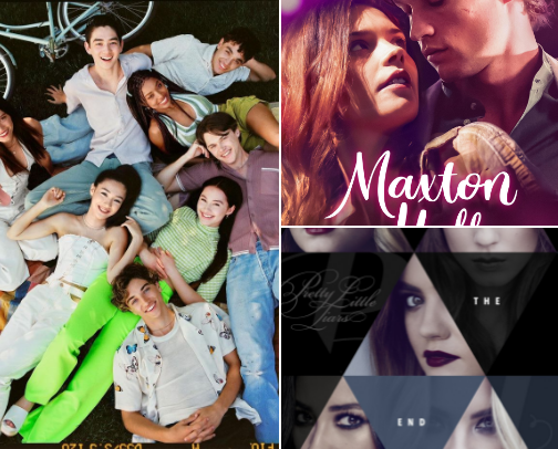 Movie/series cover photo collage