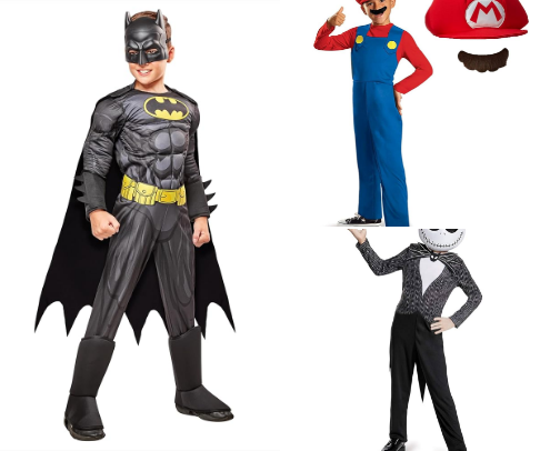 Popular Halloween Costumes Kids 2025 cover photo collage