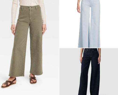 Best Wide-Leg and High Rise Jeans cover photo collage