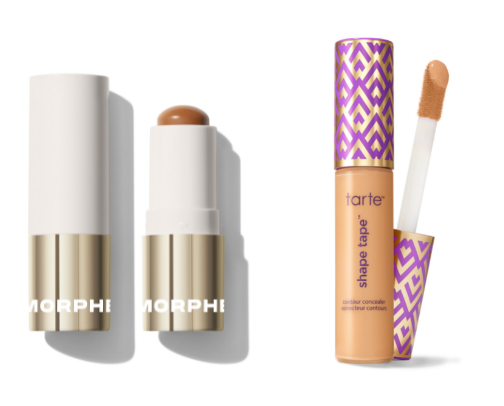glowing makeup cover photo collage