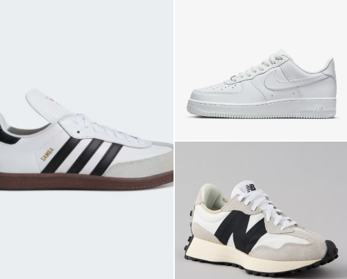 Sneakers cover photo collage