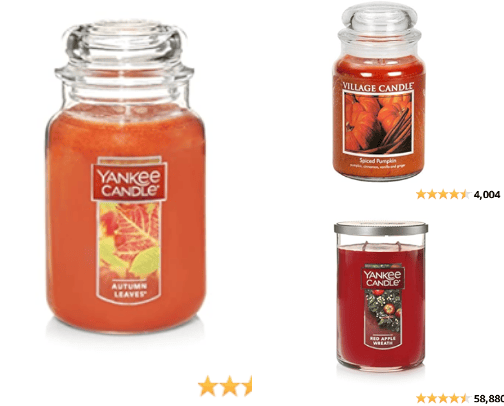 A Cozy Candle Collection for Autumn Ambiance cover photo collage