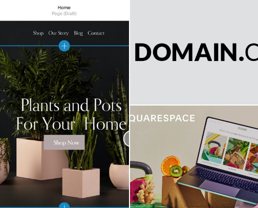 The Ultimate  Digital Creator Christmas Gift Guide (Squarespace & Entrepreneurship) cover photo collage