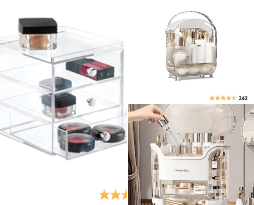 make-up box💄 cover photo collage