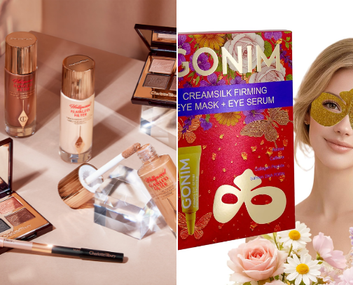 Skincare cover photo collage