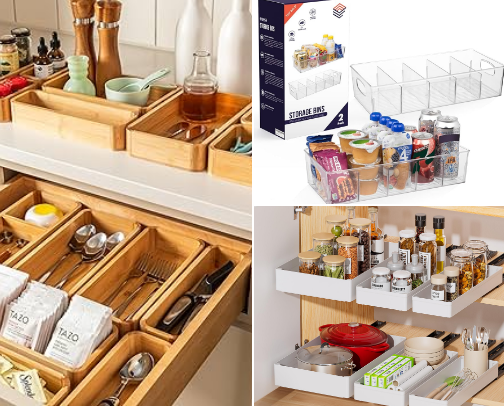 Kitchen Organization Amazon Finds That Will Change Your Life cover photo collage