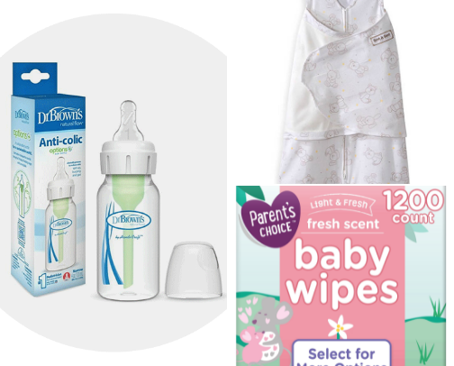 Newborn & Baby Must-Haves for Busy Moms cover photo collage