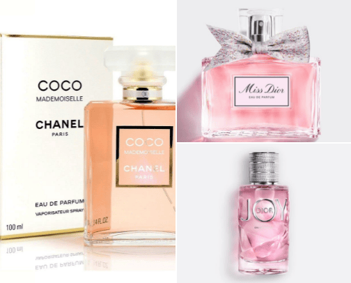 Perfumes cover photo collage