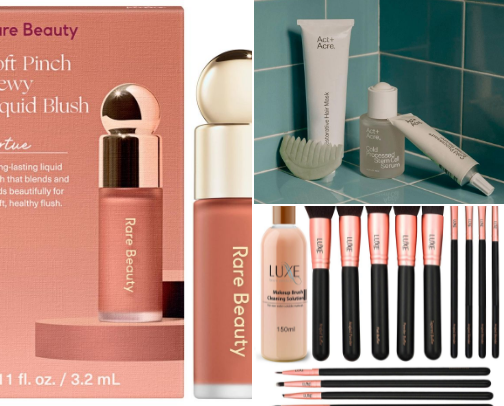 My favorite beauty recs🎀 cover photo collage