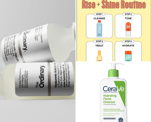 skin care must haves cover photo collage