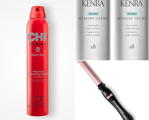 Hair Must Haves cover photo collage