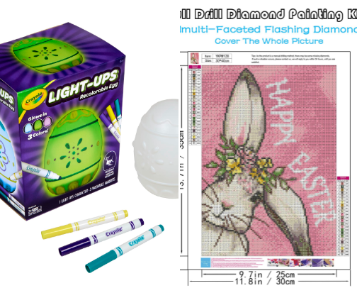 Kids Easter ideas cover photo collage