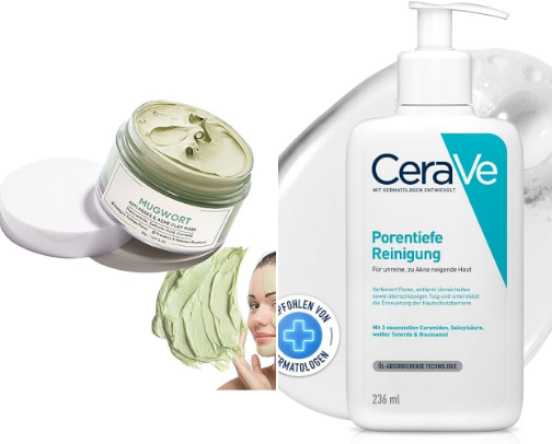 Skincare products ✨️ cover photo collage