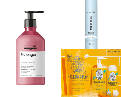 All my self -care products cover photo collage
