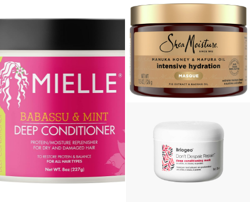 My hair was always dry until I started using these. cover photo collage