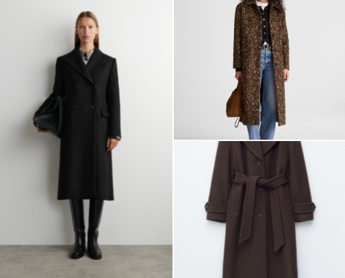 Selection of Coats F/W 2025/2026 cover photo collage