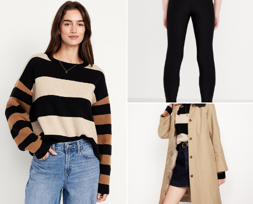 Old Navy Fall Fashion Finds cover photo collage