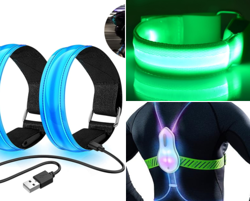 Reflective Gear I Started Wearing After a Car Almost Hit Me at My Bus Stop cover photo collage