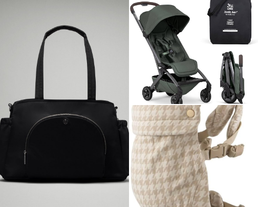 Travel must-haves for first-time parents cover photo collage