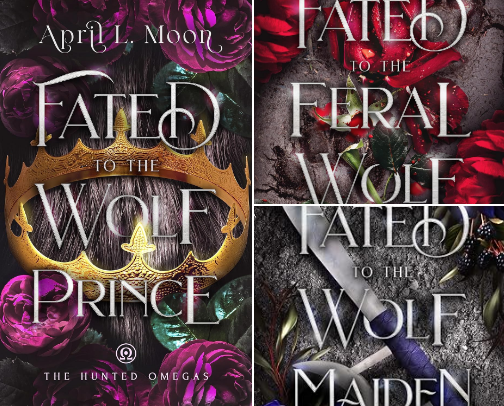 Read Online - Fated to the Wolf Prince: A Fated Mates Wolf Shifter Paranormal Romance (The Hunted Omegas Book 1) fan reading list cover photo collage