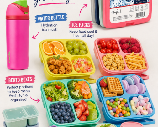 Lunch Box Must Haves cover photo collage