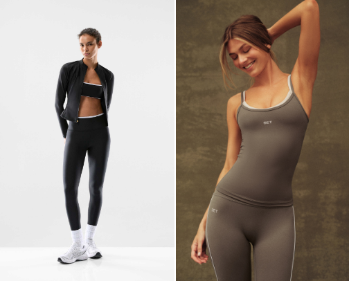 Active wear cover photo collage