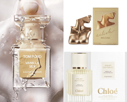 Best vanilla perfume recommended cover photo collage