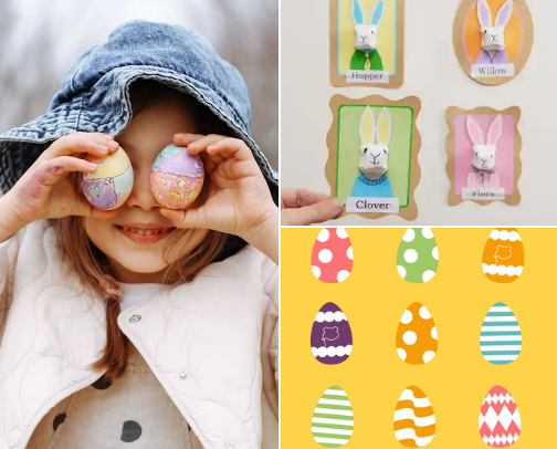 Activities for Easter 🐣 cover photo collage