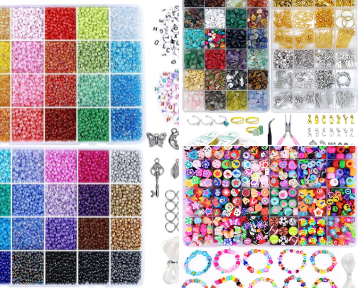 Crafting materials cover photo collage