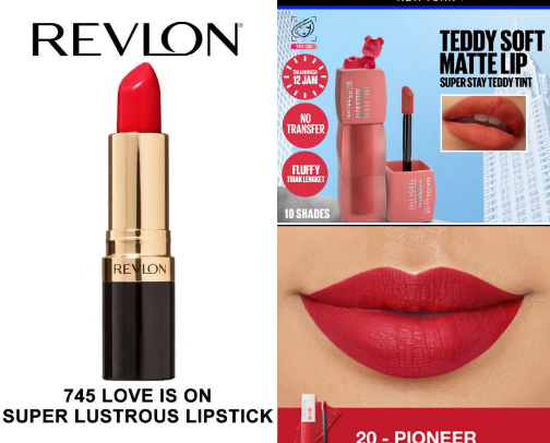 Recommended cosmetics cover photo collage